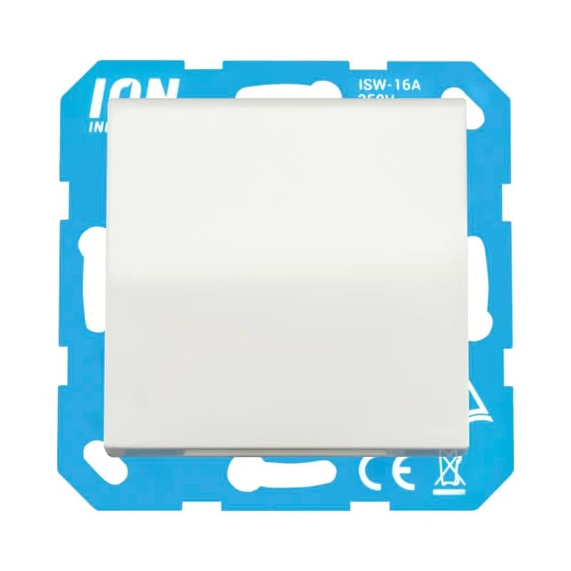 Ion Industries Wandcontactdoos | RA met Klapdeksel en Aanraakbeveiliging V1/J1 Alpin Wit thumbnail 2