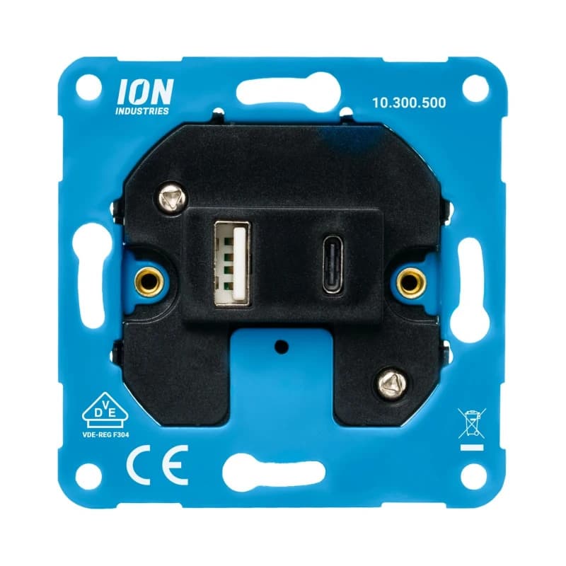 Ion Industries Aansluitdoos | USB A + USB C thumbnail 2