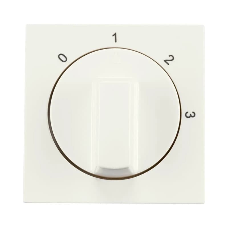 Ion Industries Centraalplaat | met Draaiknop 3-standenschakelaar met Nulstand V1/J1 Al | IP20 thumbnail 2