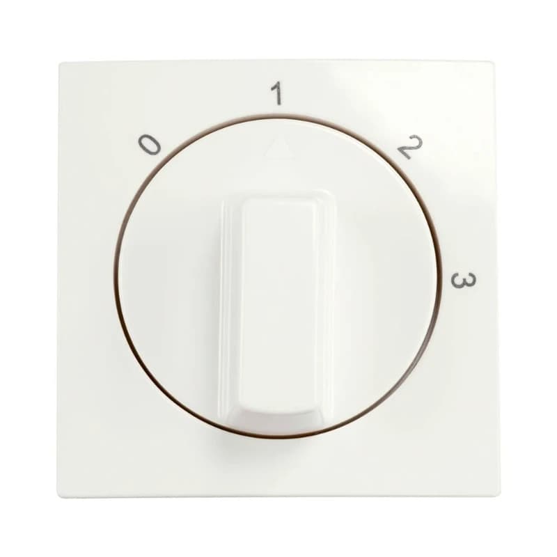 Ion Industries Centraalplaat | met Draaiknop 3-standenschakelaar met Nulstand E1 Alpin | IP20 thumbnail 2