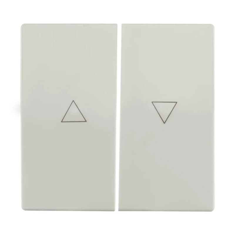 Ion Industries Bedieningswip | Jaloezieschakelaar V1/J1 Mat Alpin Wit | IP20