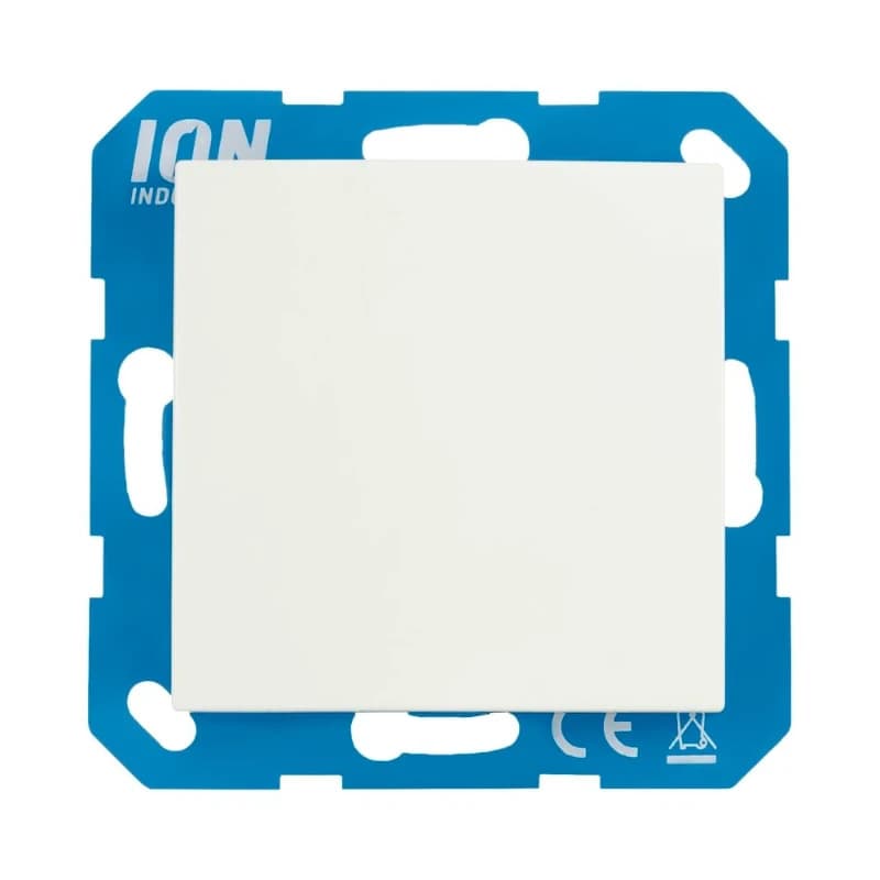 Ion Industries Blindplaat | E1 Alpin Wit | IP20