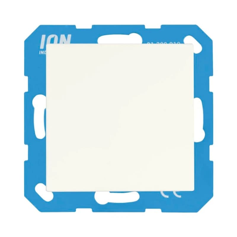 Ion Industries Blindplaat | E1 Mat Alpin Wit | IP20