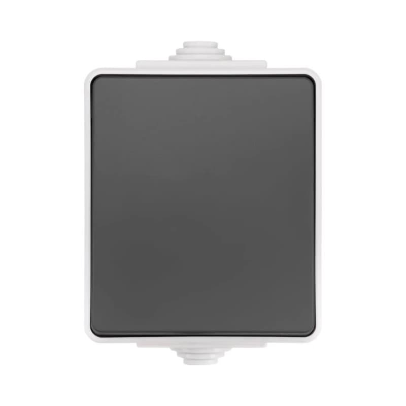 Ion Industries Schakelaar | Opbouw Wisselschakelaar IP55 Grijs