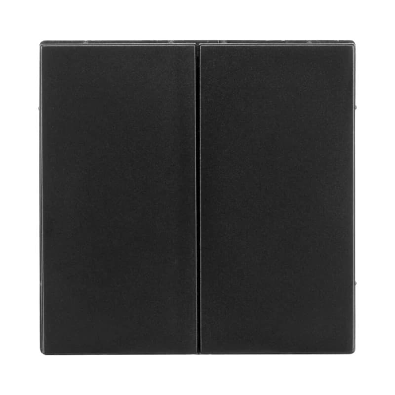Ion Industries Bedieningselement | Tastdimmer Knop Duo V1/J1 Mat Zwart
