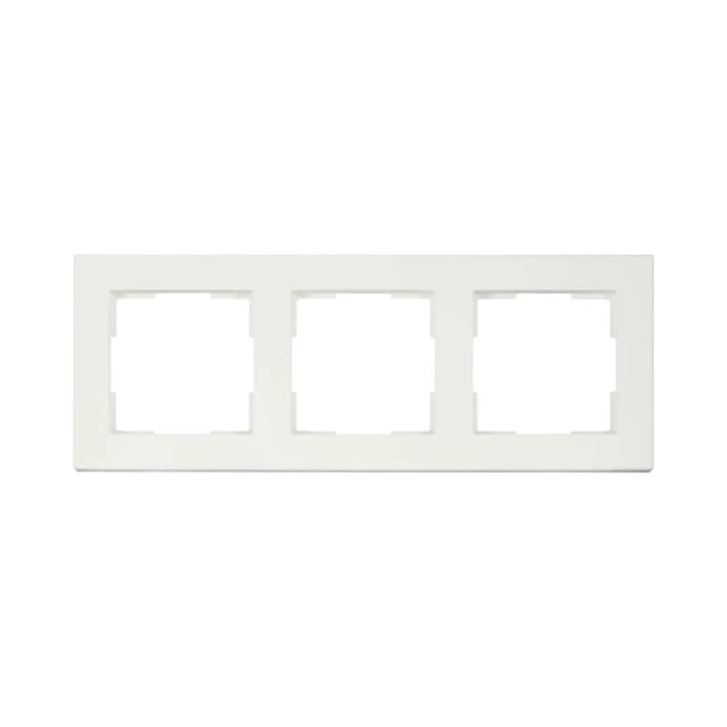 Ion Industries Afdekraam | 3-voudig V1 Mat Alpin Wit | IP20