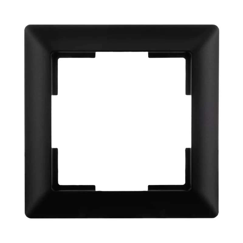 Ion Industries Afdekraam | 1-voudig J1 Mat Zwart | IP20