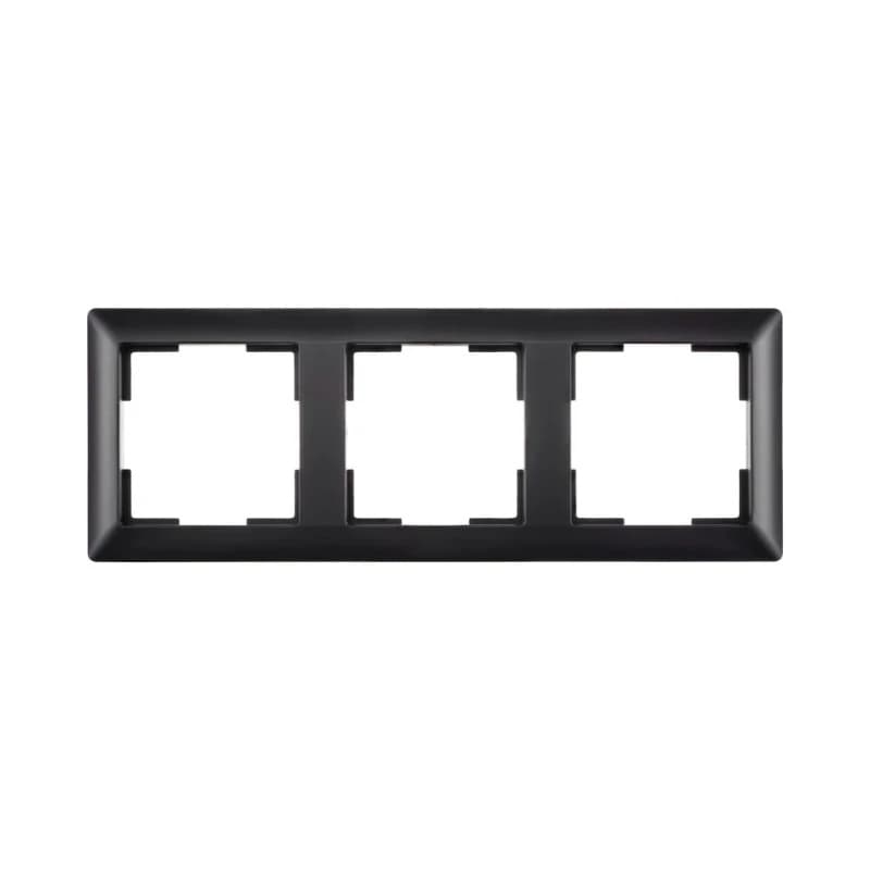 Ion Industries Afdekraam | 3-voudig J1 Mat Zwart | IP20 thumbnail 2