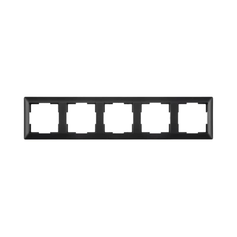 Ion Industries Afdekraam | 5-voudig J1 Mat Zwart | IP20 thumbnail 2