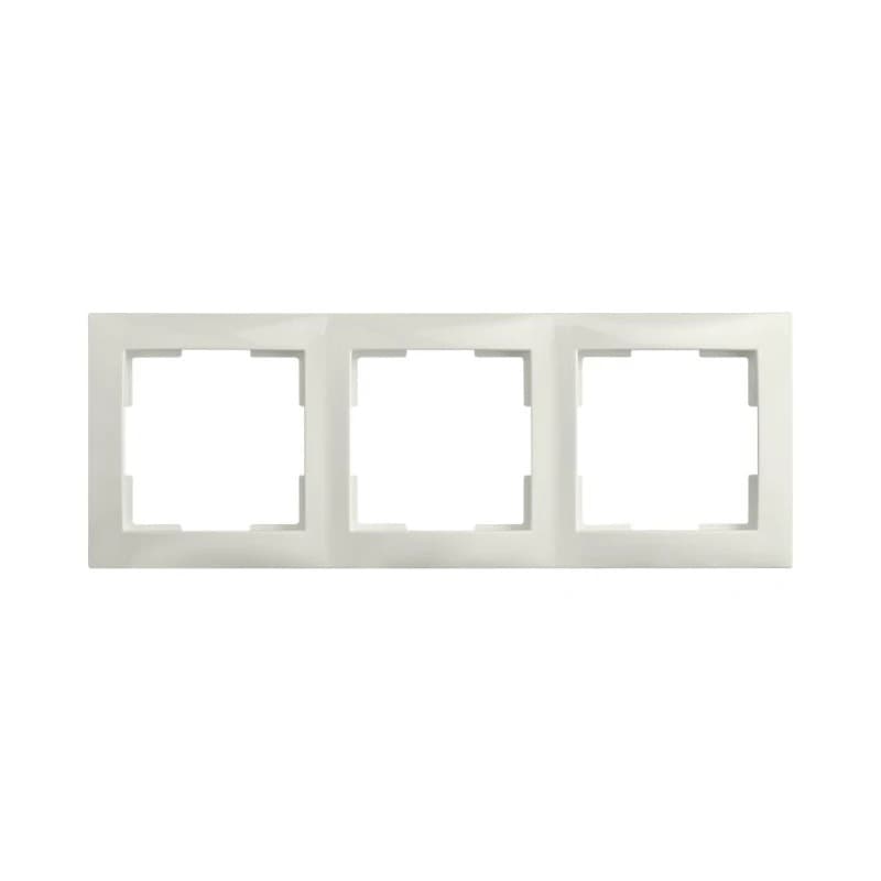 Ion Industries Afdekraam | 3-voudig E1 Alpin Wit | IP20