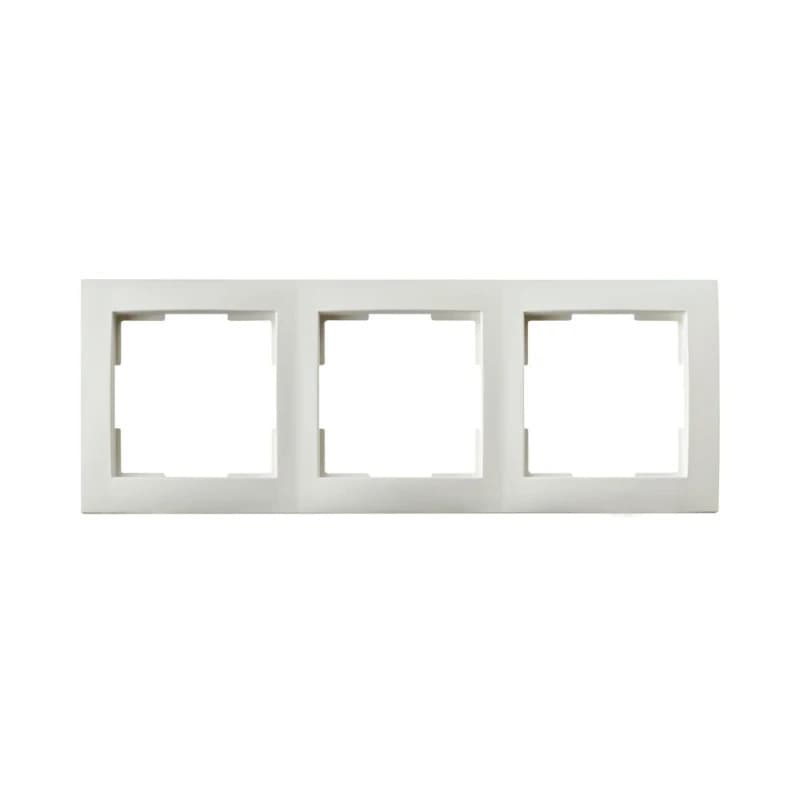 Ion Industries Afdekraam | 3-voudig E1 Mat Alpin Wit | IP20