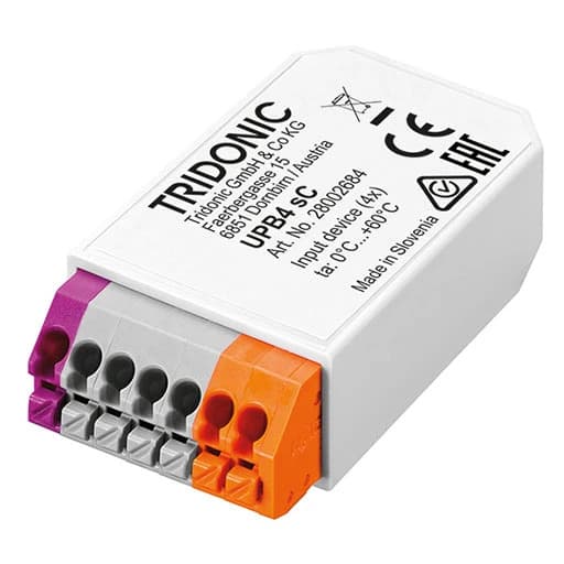 Tridonic Lichtregelsysteemcomponent | Tridonic sceneCOM UPB4 sC