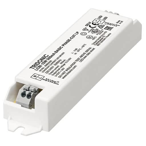 Tridonic LED Driver | 500mA 6.75W/15W 13.5V/30V | Dimbaar IP20 89800256