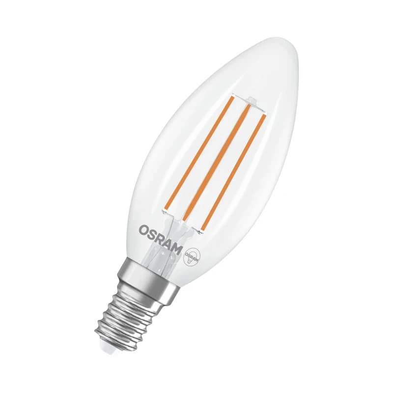 6x Osram E14 LED Lamp | 2.2W 2700K 220V/240V 827 470Lm | 330° Ø35mm