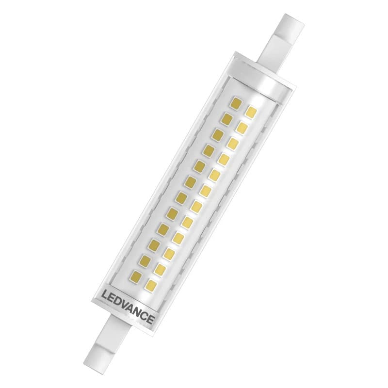 10x Ledvance R7s LED Buislamp | 12W 2700K 220V/240V 827 1521Lm | 300° 118mm