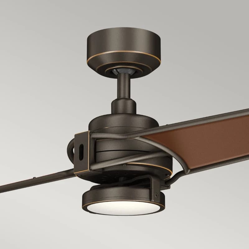 Plafondventilator Kichler Xety | 142cm | Indoor | Nikkel thumbnail 2