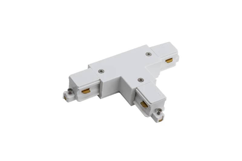 Powergear Onderdeel | | 1-phase track T Connector Left1 white | PRO-S136L1-W