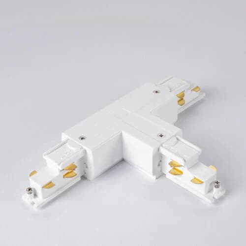 Powergear Onderdeel | 3-fasen rails T Connector Links2 DALI 3 Circuit Wit | PRO-D636 L2-W