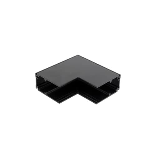 Powergear Onderdeel | 48V Track L deep profile connector stereo Black | PRO-DN135S-B