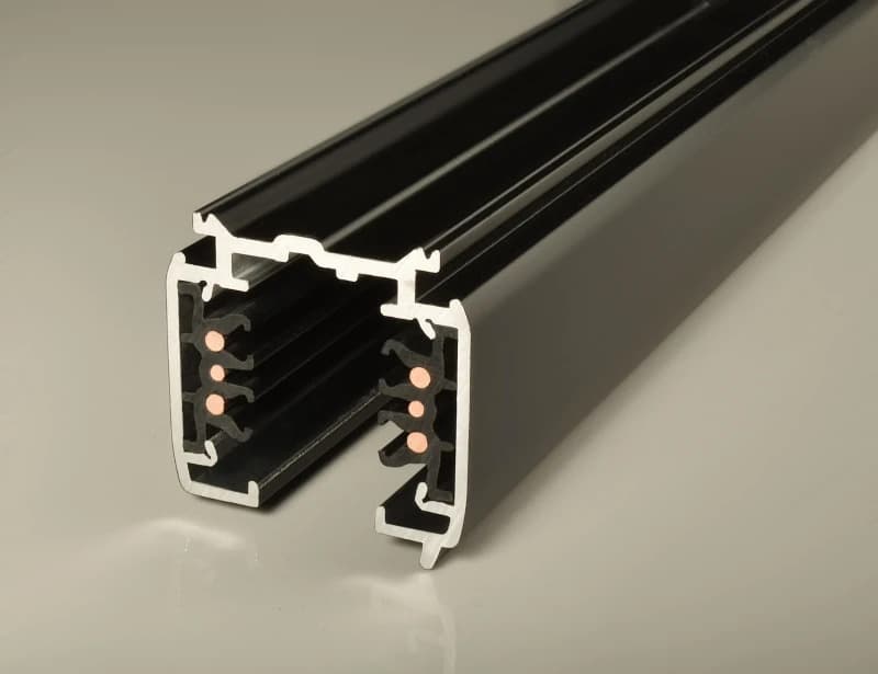 Powergear 3-fase Rail | 200cm Zwart DALI | PRO-0620-B