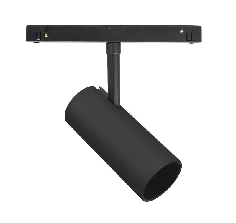 Powergear Rail Spot | 48V Track SottileØ50x120mm (Ø54) 15W 24º Black/Black | IN42099324B2