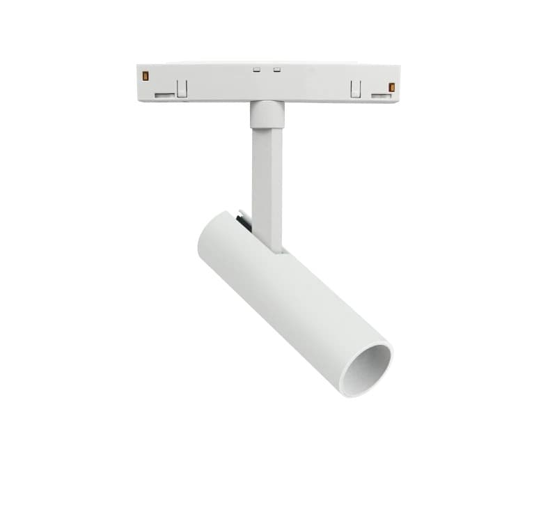 Powergear Rail Spot | 48V Track SottileØ25x90mm 6W 40º Black/White | IN86029340W2