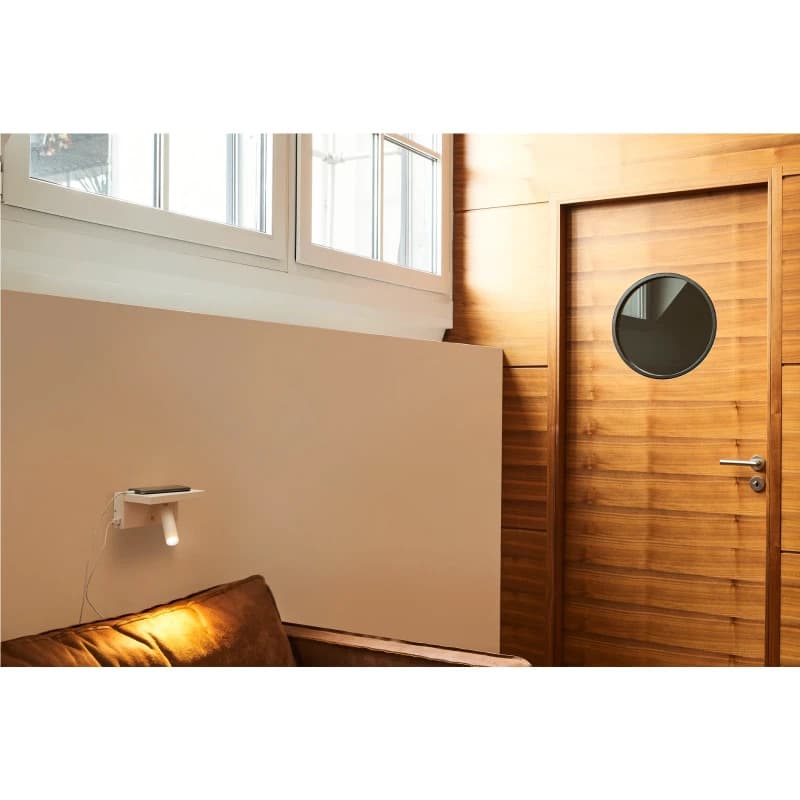 SLV LED Wandlamp | 6.8W 3000K 390lm 930 | IP20 Dimbaar Wit | KARPO