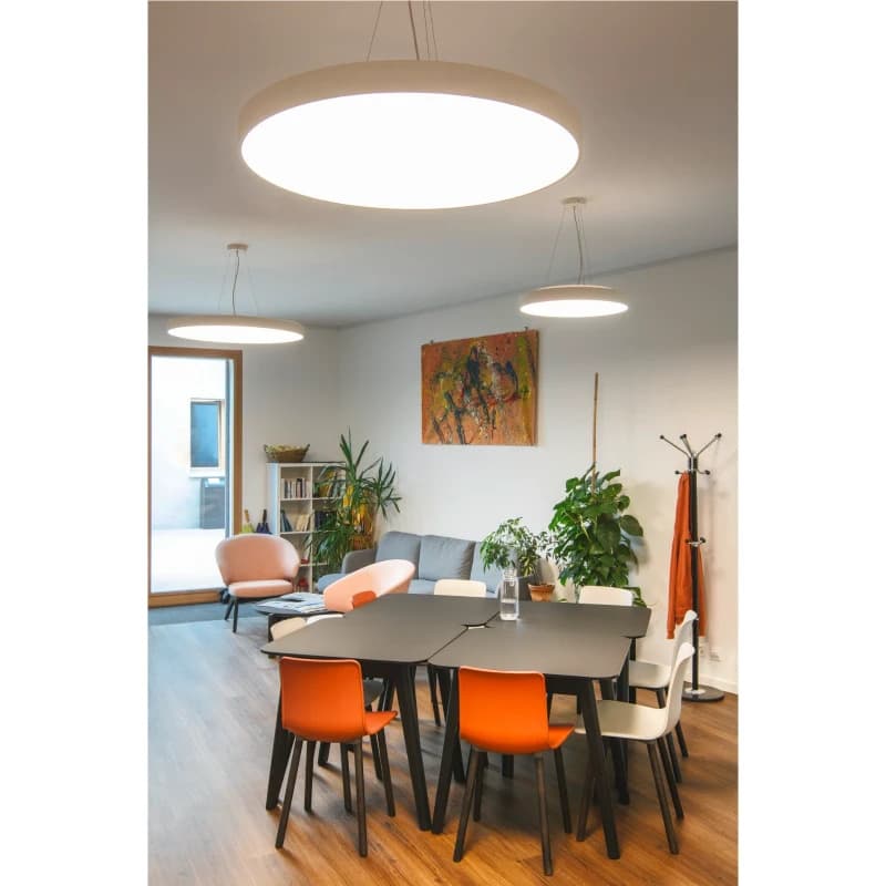 SLV LED Plafondlamp | 75W 3000K/4000K 9400lm 930/940 | IP50 DALI Dimbaar | MEDO