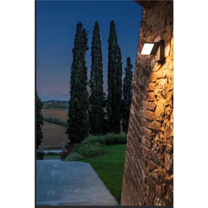 SLV LED Wandlamp | 14W 3000K/4000K 750lm 830/840 | IP54 Sensor | ABRIDOR