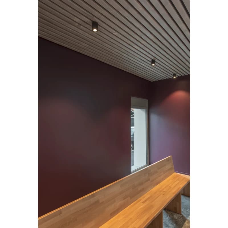 SLV LED Armatuur | 7.6W 3000K 640lm 830 | IP20 Zwart | TRILEDO