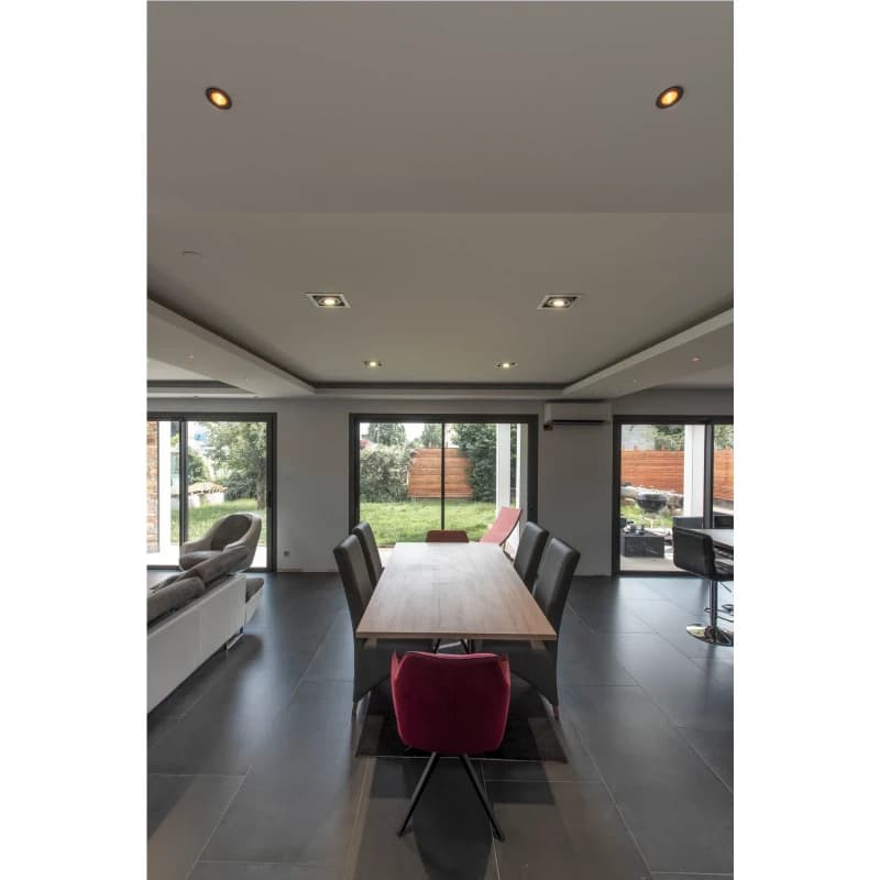 SLV LED InbouwarmatuurØ68mm | 3000K 570lm 830 IP20 | HORN