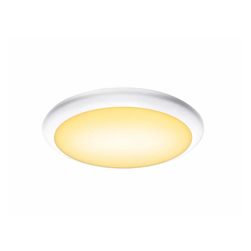 SLV LED Plafond- Wandlamp | 12W 3000K/4000K 1100lm 930/940 | IP65 Wit | RUBA