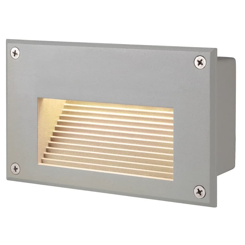 SLV LED Wandlamp | 1.4W 3000K 30lm 30 | IP54 Wit | BRICK