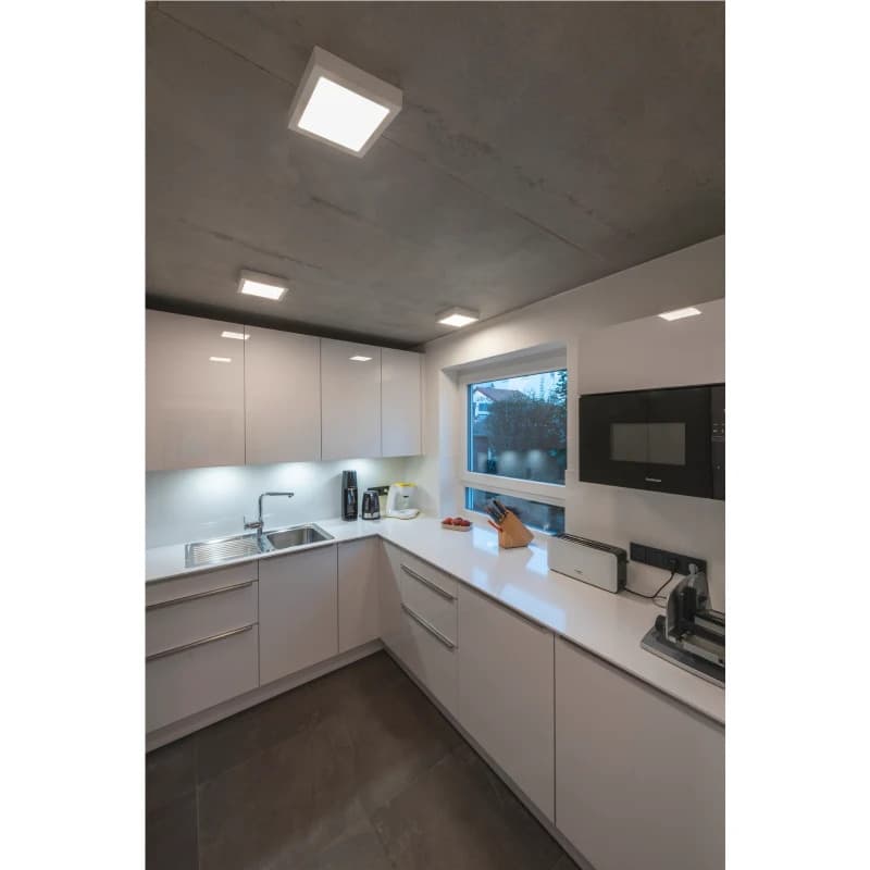 SLV LED Plafond- Wandlamp | 15W 4000K 1240lm 940 | IP20 Dimbaar Wit | SENSER thumbnail 2