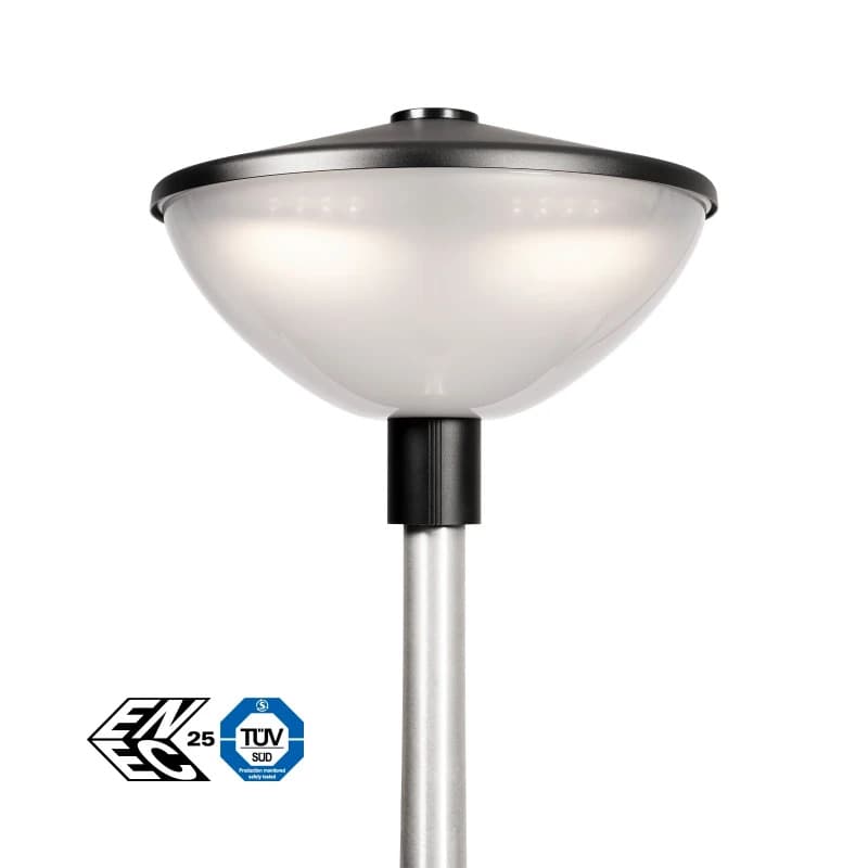 Prolumia LED Mastarmatuur | 14W 3000K 1750lm 730 | 60mm Zwart IP66 Dimbaar | 41380144
