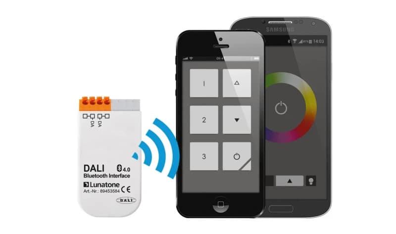 Elpro Lichtregelsysteemcomponent | Lunatone DALI BT Bluetooth 4.0 (Bluetooth Interface)