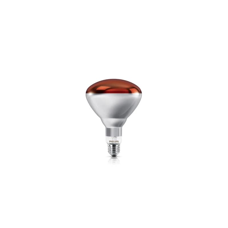 10x Philips E27 R125 Infrarood Lamp | 150W 230V/250V | Dimbaar