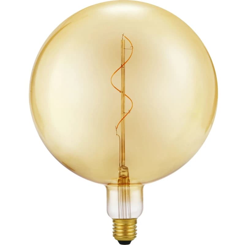 SPL E27 LED Globelamp | 5W Goud 2200K 220V/240V 922 | 360° Ø200mm Dimbaar thumbnail 2