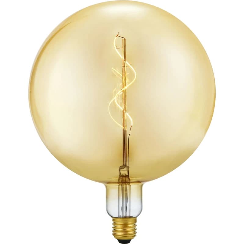 SPL E27 LED Globelamp | 5W Goud 2200K 220V/240V 922 | 360° Ø200mm Dimbaar