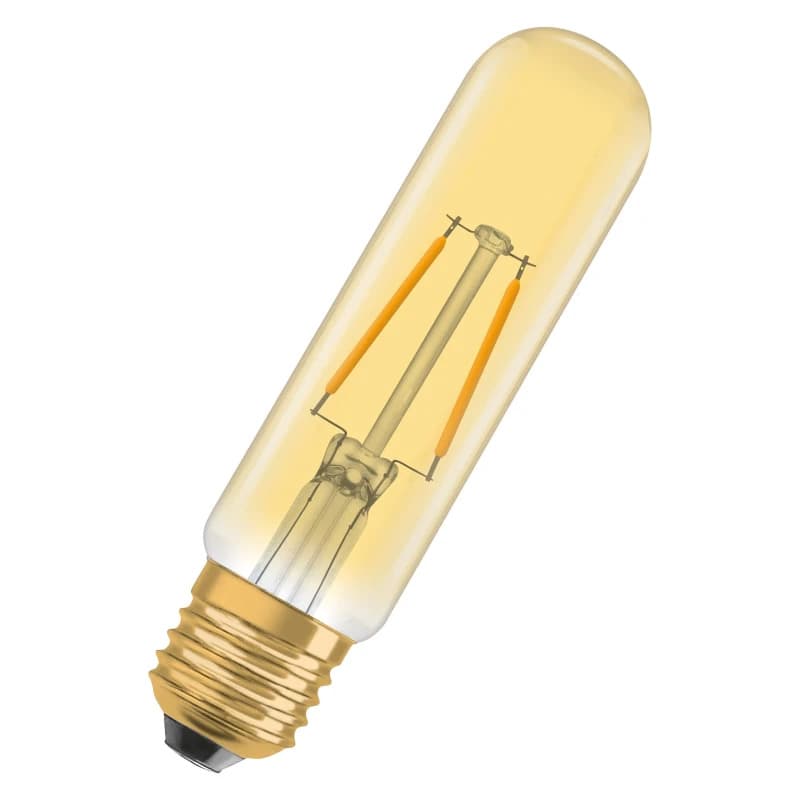 4x Osram E27 LED Buislamp | 2.5W Goud 2000K 220V/240V 820 200Lm | 300°