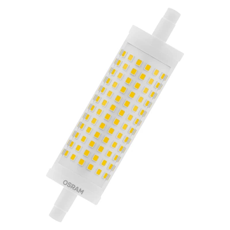 6x Osram R7s LED Buislamp | 18.2W 2700K 220V/240V 827 2452Lm | 300° Dimbaar 118mm