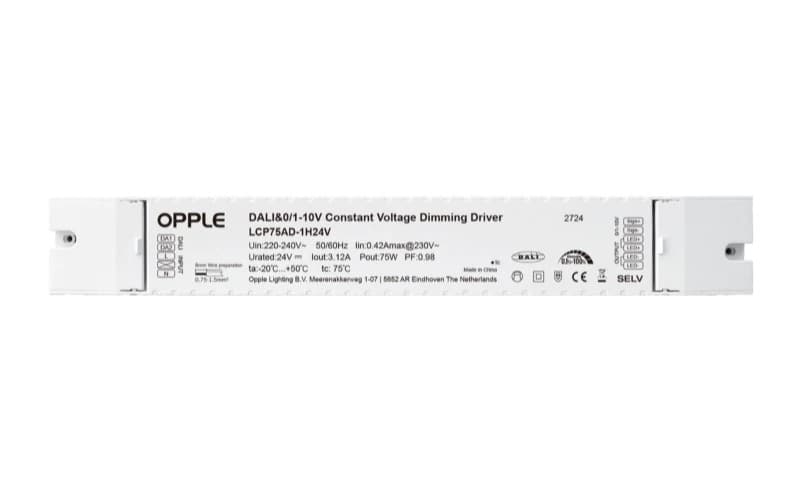 Opple LED Driver | 75W 24V | DALI 1-10V Dimbaar IP20