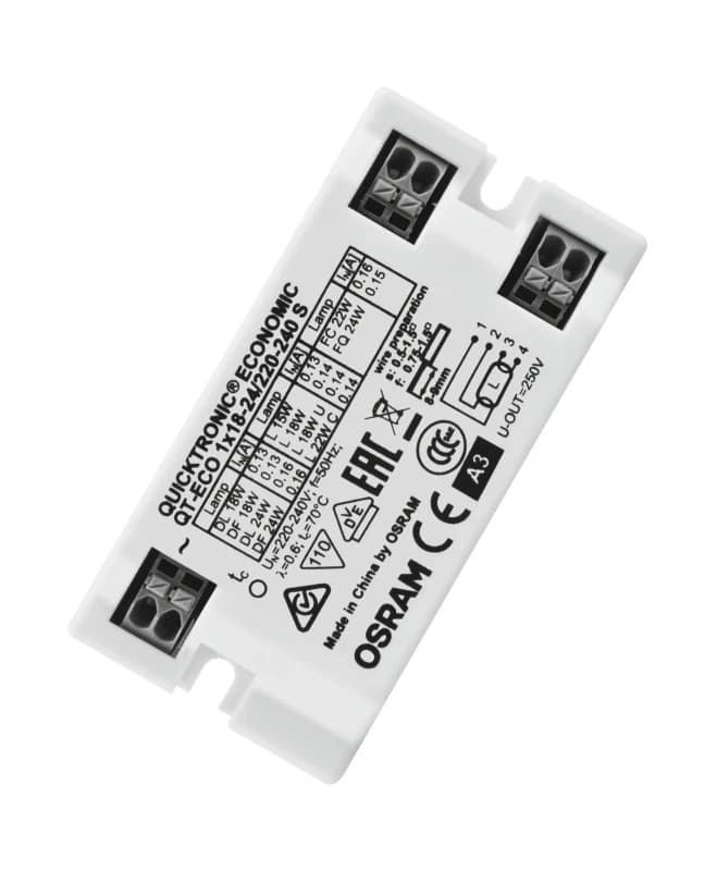 Osram QUICKTRONIC Voorschakelapparaat | 1X 18W/24W IP20