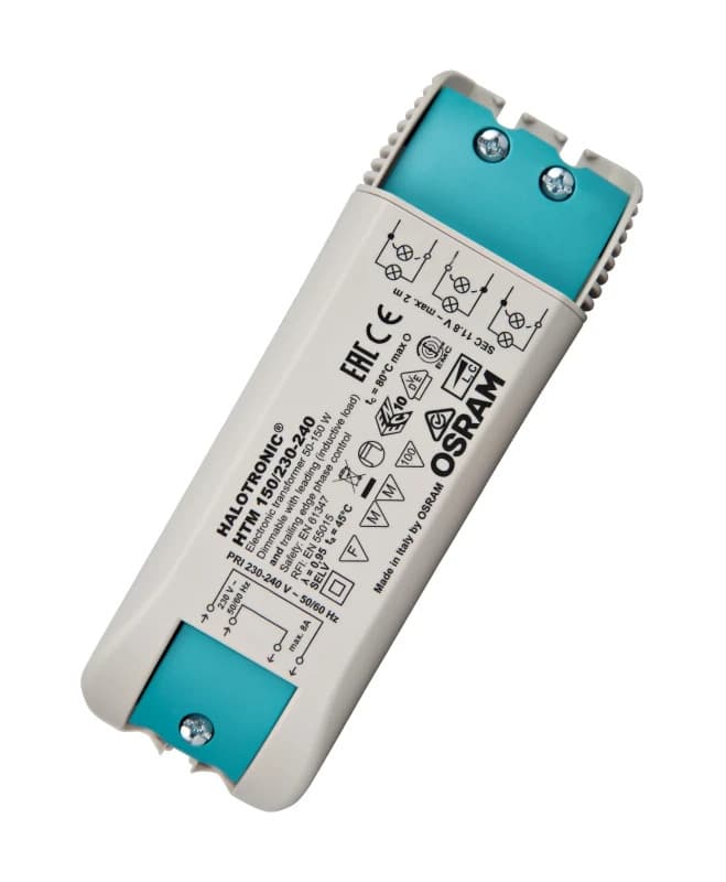 Osram HALOTRONIC Transformator | 50W/150W 12V/240V | Dimbaar IP20