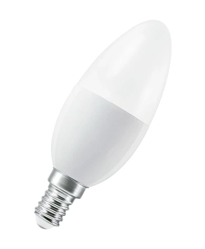 Ledvance Smart E14 LED Lamp | 4.9W 2700K/6500K 220V/240V 827/865 470Lm | 200° Ø39mm Dimbaar