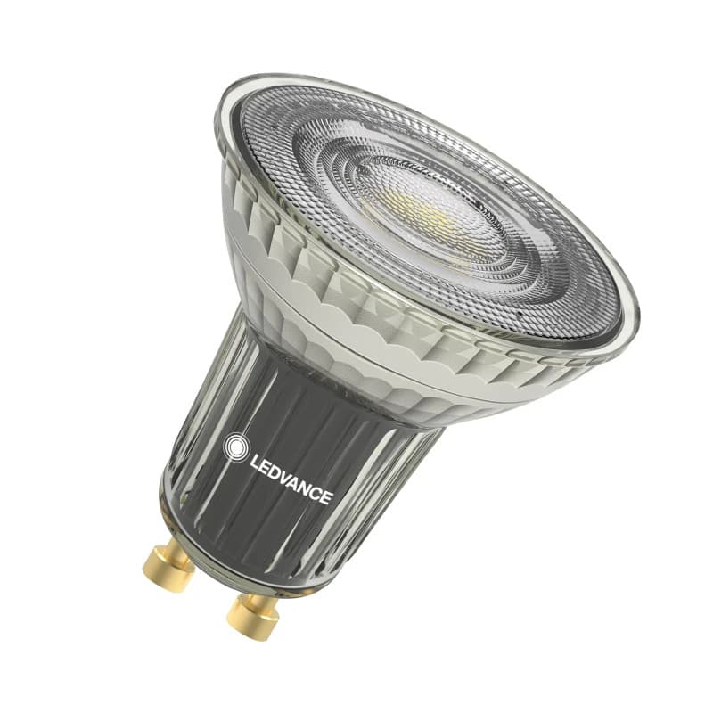 10x Ledvance GU10 PAR16 LED Spot | 6.1W 3000K 220V/240V 930 575Lm | 36° Ø50mm Dimbaar