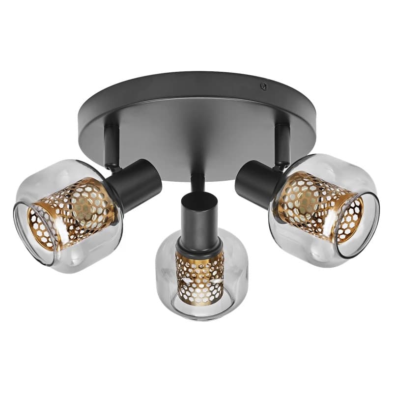 Ledvance LED Armatuur E14 | DECOR SPOT FIREFLY 3X2.8W E14 Black