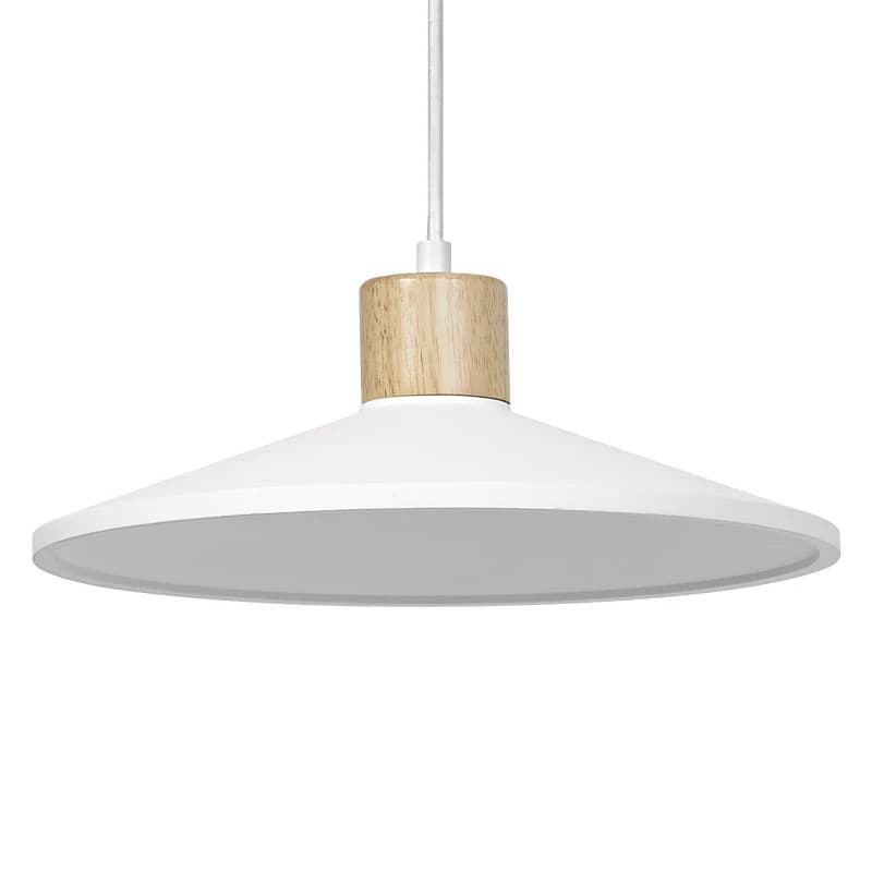 Ledvance LED Armatuur E27 | Decor Plaster Wood Pendant 320 mm E27 White