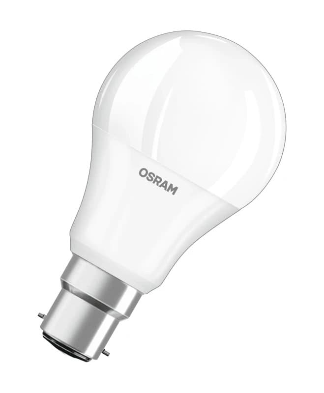 6x Osram B22d LED Lamp | 8W 2700K 220V/240V 827 806Lm | 180°
