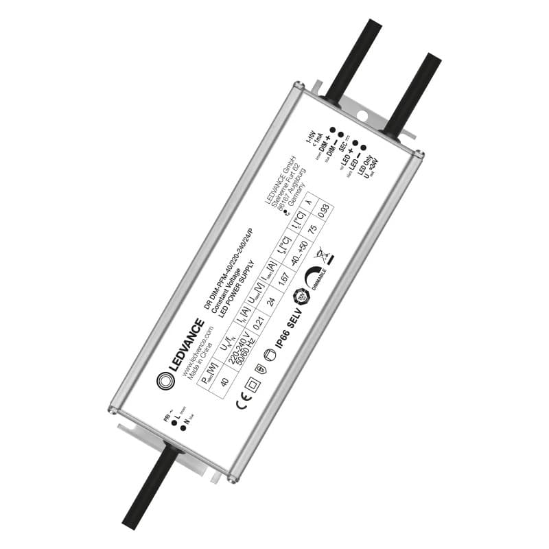 Ledvance LED Driver | 1670mA 40W 24V | 1-10V Dimbaar IP66 thumbnail 2